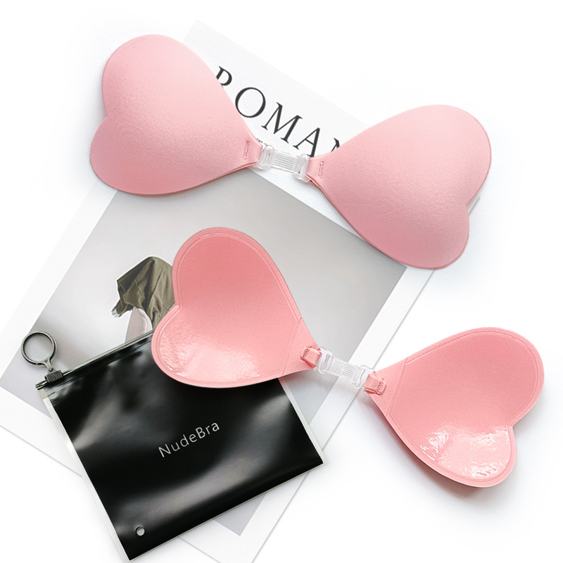 Uus veekindel bikiiniarmastuse rinnaplaaster nähtamatu muhkumisvastane minirinnapadi push-up libisemiskindel õhuke ujumisriiete rinnaplaaster