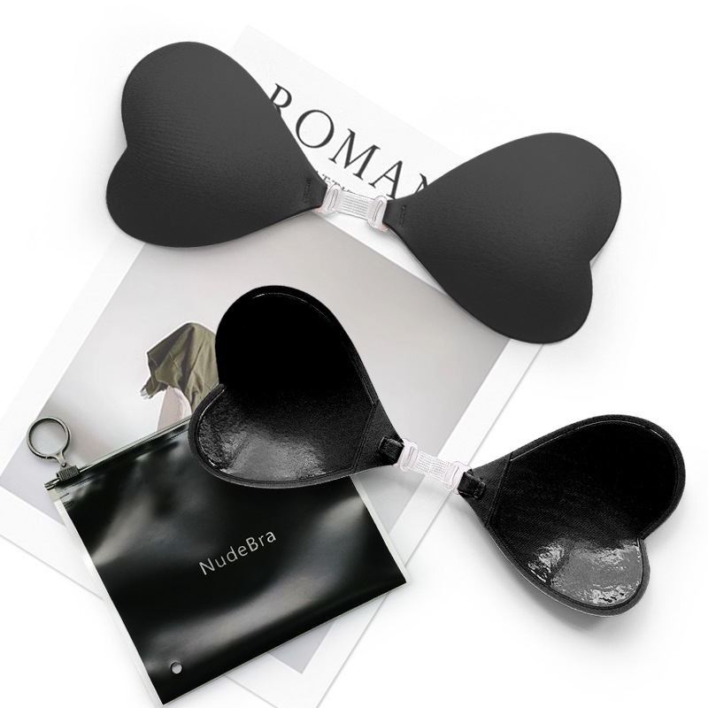 Uus veekindel bikiiniarmastuse rinnaplaaster nähtamatu muhkumisvastane minirinnapadi push-up libisemiskindel õhuke ujumisriiete rinnaplaaster