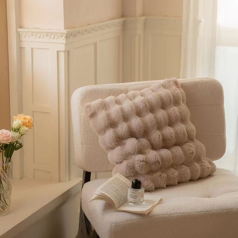 Toskanos imitacijos triušio kailio trumpa vilnos laisvalaikio užtiesalo antklodė, lengva, prabangi, pažangi sofos antklodė, minkšta, šilta vilnos antklodė miegamajam