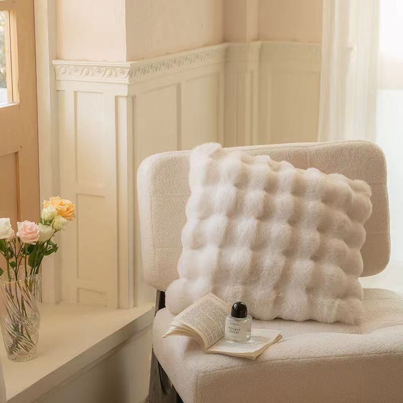 Toskanos imitacijos triušio kailio trumpa vilnos laisvalaikio užtiesalo antklodė, lengva, prabangi, pažangi sofos antklodė, minkšta, šilta vilnos antklodė miegamajam