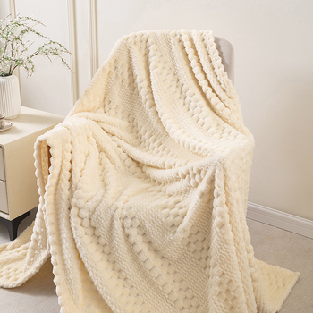 Διασυνοριακή κουβέρτα φανέλας Bei Bei από βελούδο ζακάρ, κουβέρτα κλιματισμού γραφείου, κουβέρτα ανανά