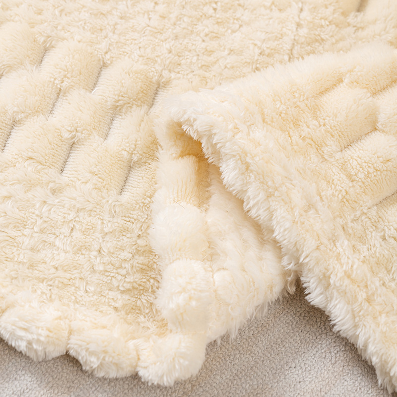 Prekogranična Bei Bei baršunasta žakard flanelska deka za uredski odmor, deka za klima-uređaj, deka s ananasom