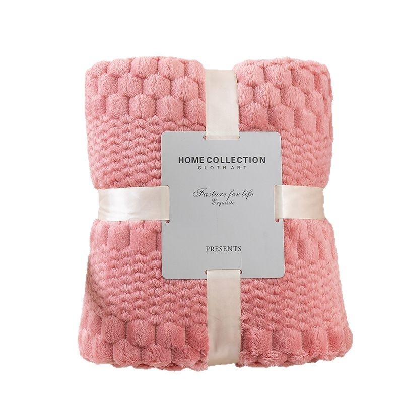 Prekogranična Bei Bei baršunasta žakard flanelska deka za uredski odmor, deka za klima-uređaj, deka s ananasom