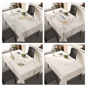 Μαρμάρινο τραπεζομάντιλο αδιάβροχο και ανθεκτικό στο λάδι τραπεζομάντιλο χωρίς πλύσιμο και κατά των εγκαυμάτων 2025 νέο προσβάσιμο πολυτελές τραπεζομάντιλο σαλονιού υψηλής ποιότητας τραπεζομάντιλο