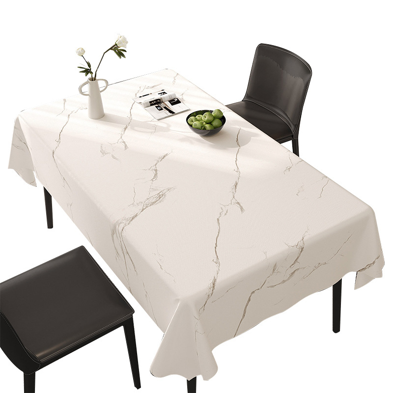 Márvány terítő, vízálló és olajálló, mosásmentes, forrázásgátló terítő, 2025-ös új, hozzáférhető, luxus, csúcskategóriás dohányzóasztal-terítő, asztalszőnyeg