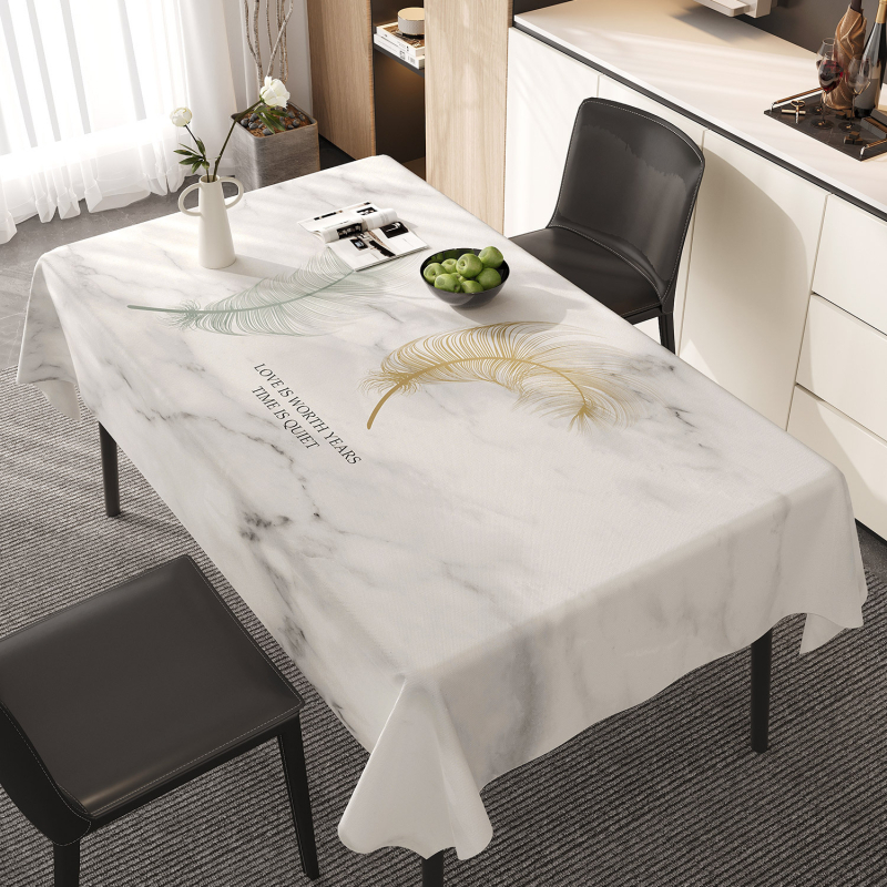 Márvány terítő, vízálló és olajálló, mosásmentes, forrázásgátló terítő, 2025-ös új, hozzáférhető, luxus, csúcskategóriás dohányzóasztal-terítő, asztalszőnyeg