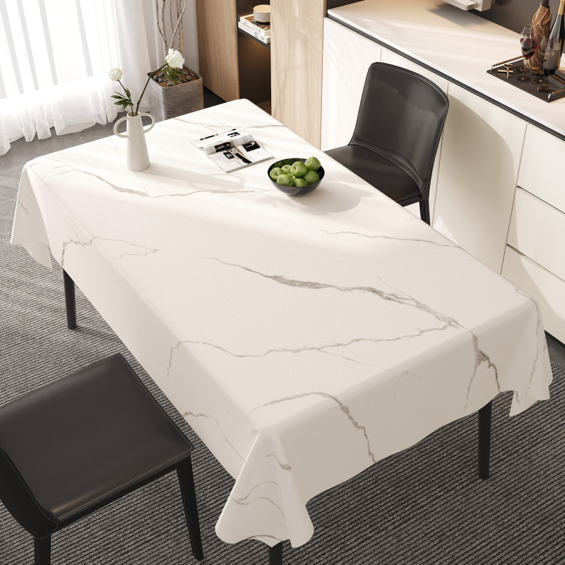Márvány terítő, vízálló és olajálló, mosásmentes, forrázásgátló terítő, 2025-ös új, hozzáférhető, luxus, csúcskategóriás dohányzóasztal-terítő, asztalszőnyeg