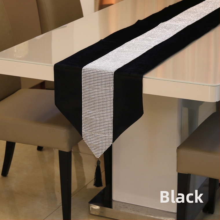 Tarpvalstybinė ryški deimantinė rašyba su kanapėmis, moderni paprasta europietiška stalo vėliava, nauja kiniška staltiesė, europietiška ir korėjietiška kokybės festivalio staltiesė