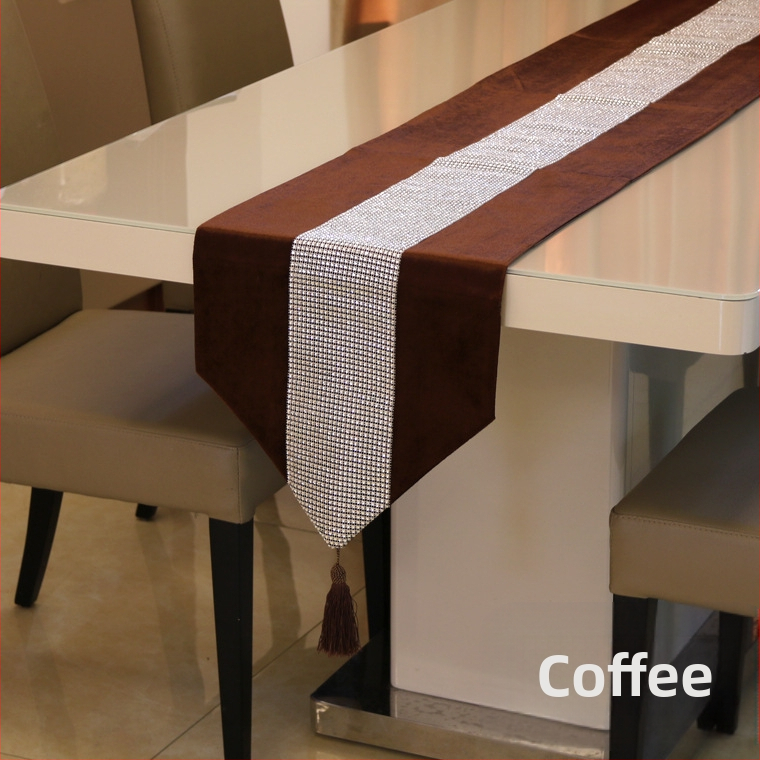 Tarpvalstybinė ryški deimantinė rašyba su kanapėmis, moderni paprasta europietiška stalo vėliava, nauja kiniška staltiesė, europietiška ir korėjietiška kokybės festivalio staltiesė