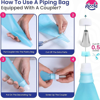 „Amazon“ 90 dalių torto kostiumo kepimo vamzdelių snapelio kostiumo torto kremo mentele kepimo dekoracijos