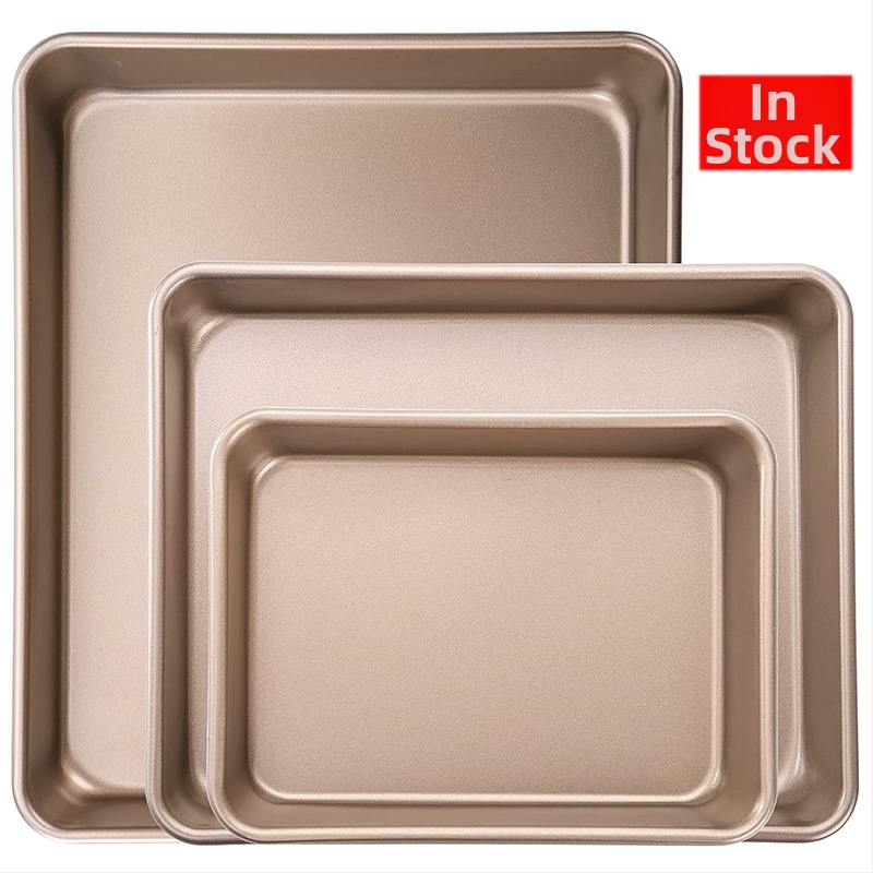 Szénacél sütőlap sütő speciális tányér téglalap alakú tapadásmentes sütőlap háztartási lapos tálca süteménytekercs párolt süteménytálca