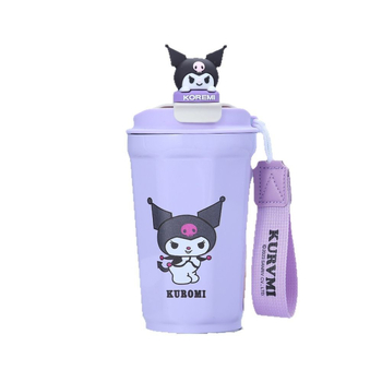 Õpilase iminapaga kaasaskantav kohvitass termos armas veetass 304 roostevabast terasest nišš kaasaskantava köiega