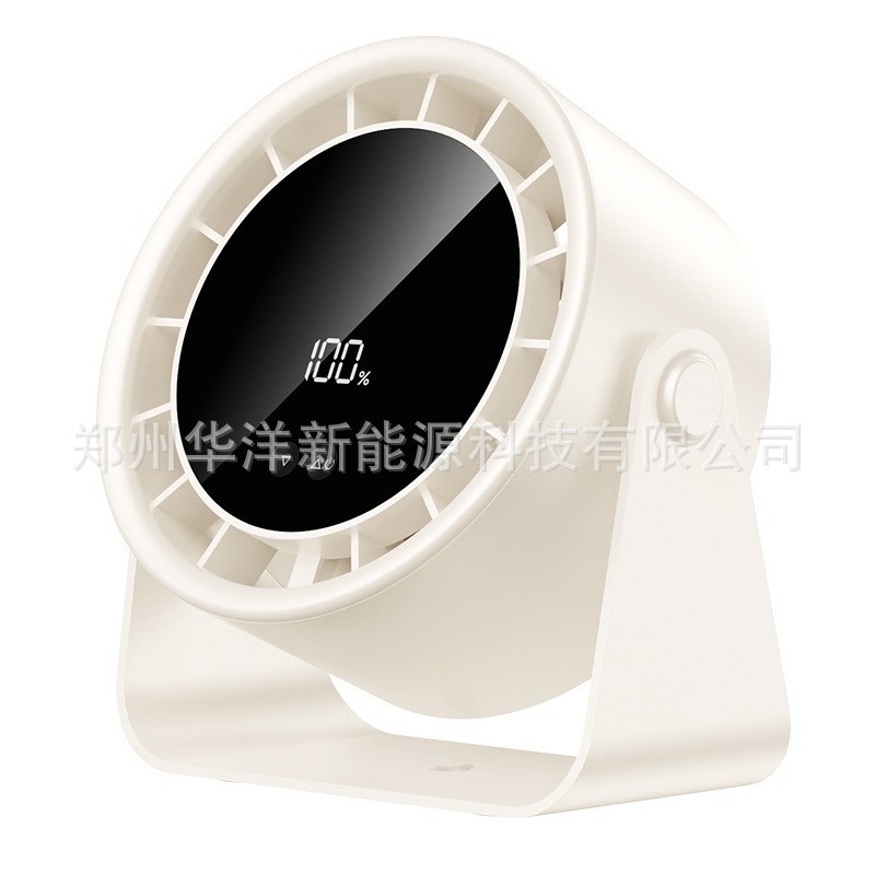 Νέος ανεμιστήρας γραφείου 2025, ανεμιστήρας κυκλοφορίας υψηλής ταχύτητας, φόρτισης, ψηφιακής οθόνης, Turbo, επιτοίχιος ανεμιστήρας γραφείου, αθόρυβος