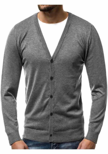 Cardigan tricotat pentru bărbați, culoare solidă, transfrontalieră, 2021, toamnă și iarnă, nou, Cardigan tricotat, AliExpress, la modă, casual, tricotat, pulover pentru bărbați