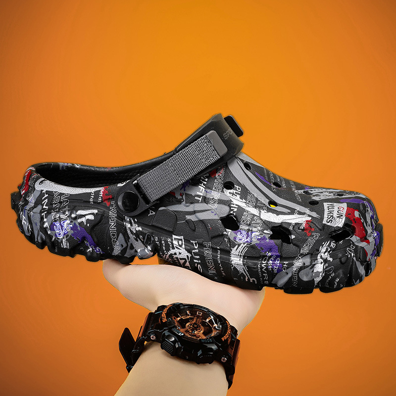 Lyukcipők Nyári Új Érkezés Plus Size Felsőruházat Szandálok Minden Méretre Könnyű Sport Hétköznapi Strandcipők Pároknak