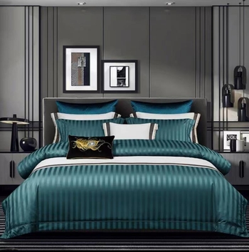 Tarpvalstybinis namų tekstilės europietiško satino žakardo patalynės komplektas antklodės užvalkalas pagalvės užvalkalas „Amazon AliExpress“ gamintojai didmeninė prekyba