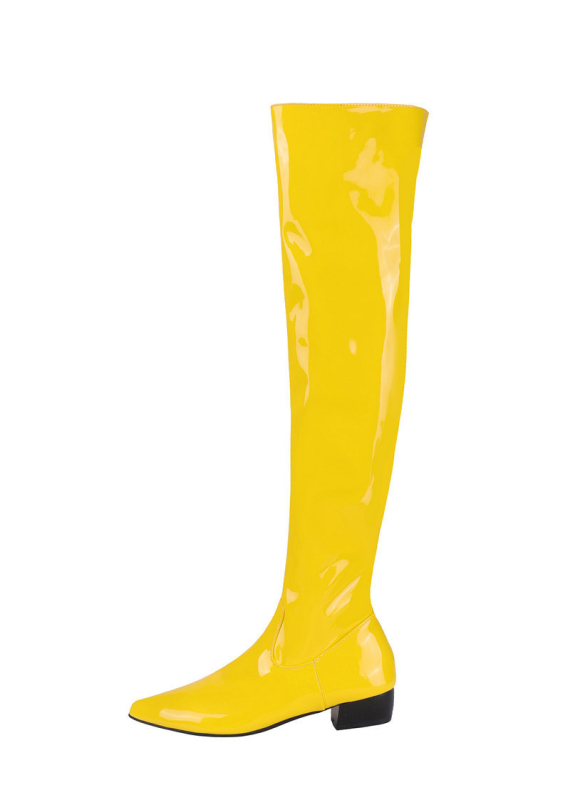 Hosszú csizmák őszi és téli cukorka színű vastag sarok középmagas sarok divatos személyre szabott gyönyörű női nagy méretű térdig érő csizma hosszú csizma