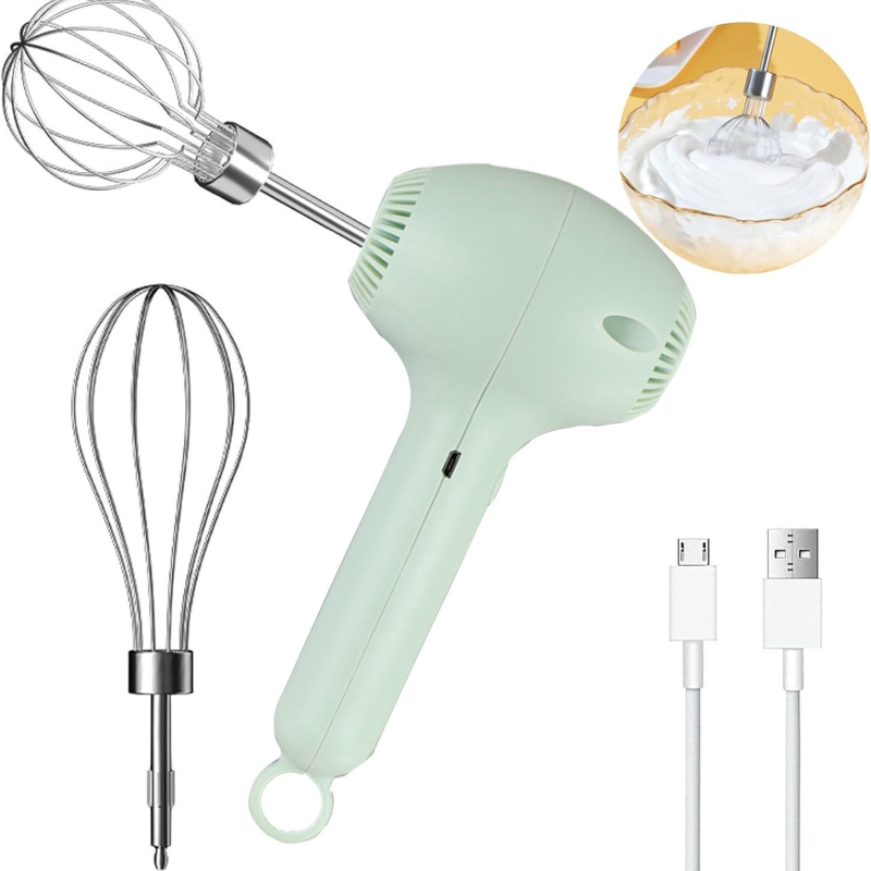 [Трансграничен] Електрически миксер, безжична бъркалка за яйца, многофункционална машина за готвене, месомелачка, пълен сертификат за трансгранична доставка