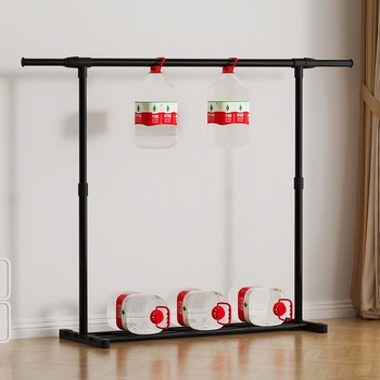 Γερμανική εισαγόμενη απλή κρεμάστρα ρούχων, πτυσσόμενη στο δάπεδο, κρεβατοκάμαρα, μονόπολη εσωτερική ράβδος στεγνώματος ρούχων, κρεμάστρα ρούχων για μπαλκόνι