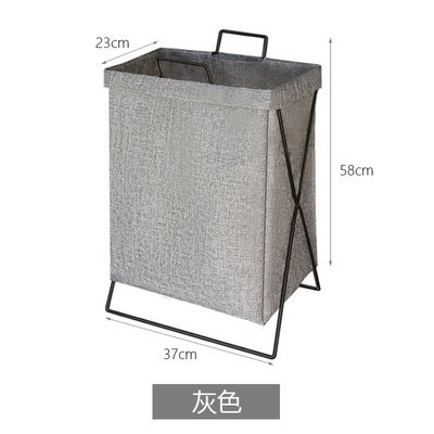 Kokkupandav suure mahutavusega riidest määrdunud riiete korv majapidamispesukorv suur hoiukorv vannitoa riiete hoiukorv