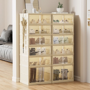 Kingakapp, paigaldusvaba, kokkupandav, kingariiul, uks, sissepääs, sein, mitmekihiline, kingakapp, läbipaistev, lihtne kingakapp