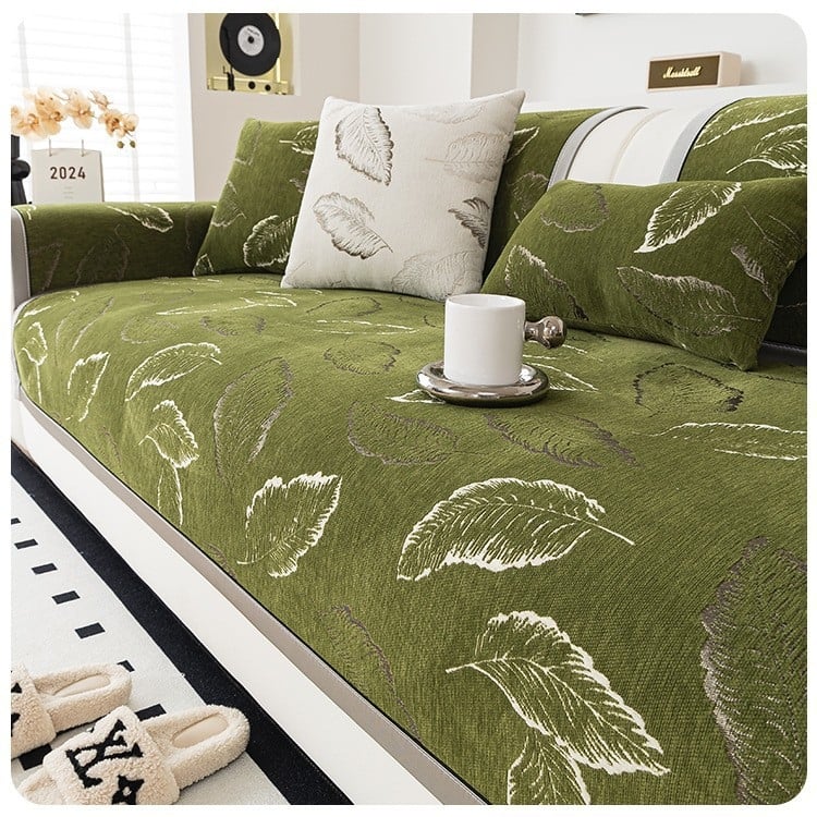 Pernă antiderapantă din silicon nouă, husă universală pentru canapea pentru toate anotimpurile, husă din pânză chenilă, pernă pentru canapea, lux ușor și senzație de înaltă calitate