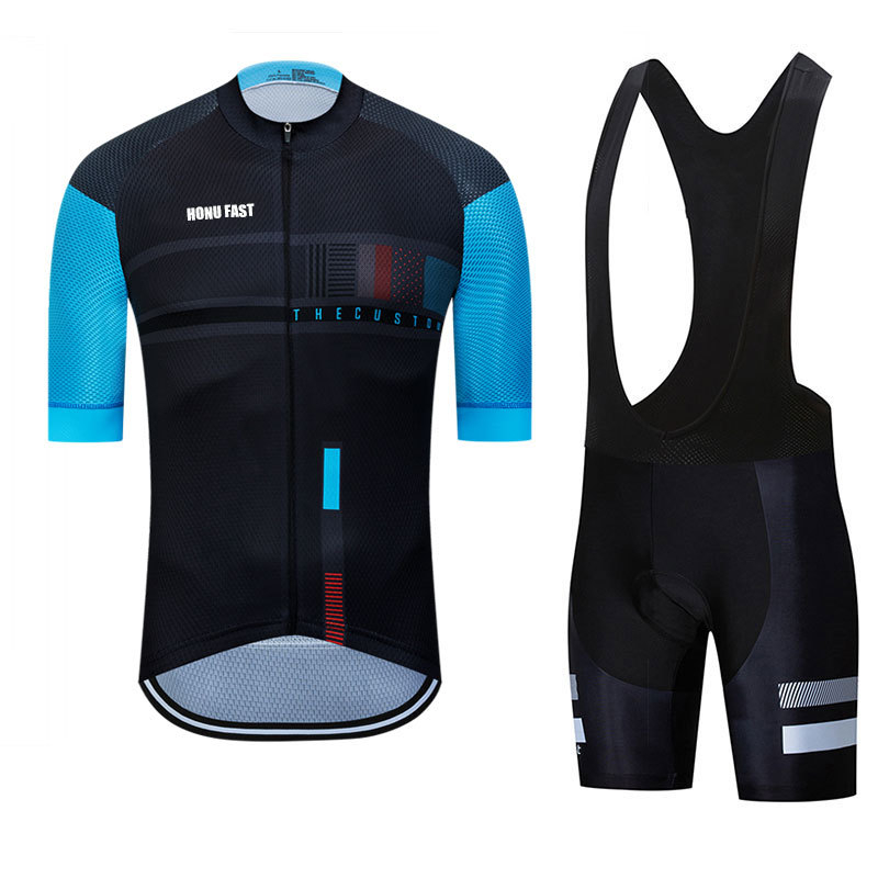 gobik nyári rövid ujjú, nedvességelvezető kerékpáros öltöny, férfi és női hegyikerékpáros öltöny