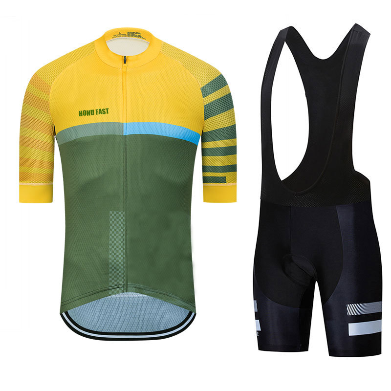 gobik nyári rövid ujjú, nedvességelvezető kerékpáros öltöny, férfi és női hegyikerékpáros öltöny