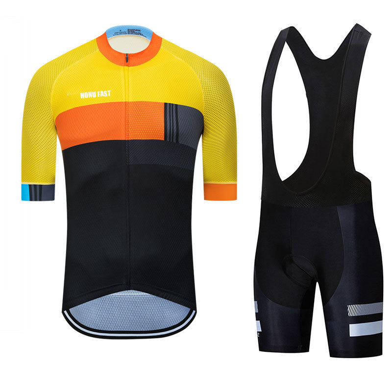 gobik nyári rövid ujjú, nedvességelvezető kerékpáros öltöny, férfi és női hegyikerékpáros öltöny