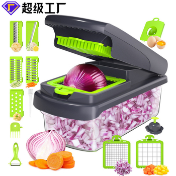 Griežtas daugiafunkcinių daržovių pjaustytuvų, nerūdijančio plieno pjaustytuvų, virtuvės reikmenų, šilko valytuvų, virtuvės įrankių pasirinkimas