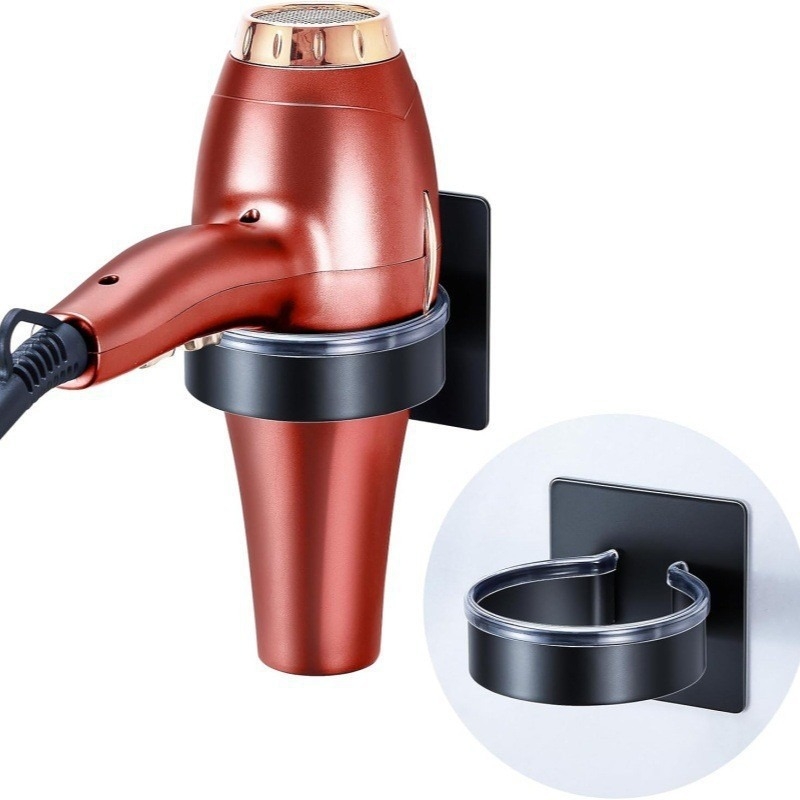 Plaukų džiovintuvo stovas, vonios kambario garbanojimo lygintuvo laikymo stovas, plaukų tiesintuvas be smūgių, elektrinis įtvaras, lyginimo lentos laikiklis, sieninis pakabinimas