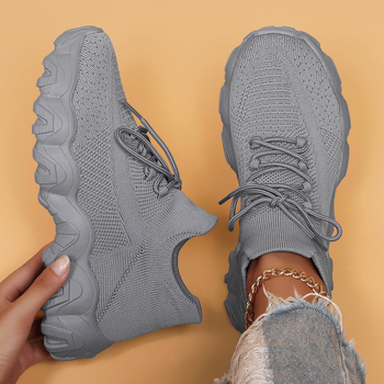 Išskirtinis tiekimas iš JAV, didelių dydžių sportiniai bateliai moterims, kvėpuojančios kojinės, žemapadžiai laisvalaikio bateliai su raišteliais