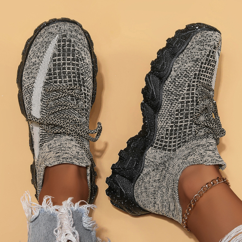 Išskirtinis tiekimas iš JAV, didelių dydžių sportiniai bateliai moterims, kvėpuojančios kojinės, žemapadžiai laisvalaikio bateliai su raišteliais