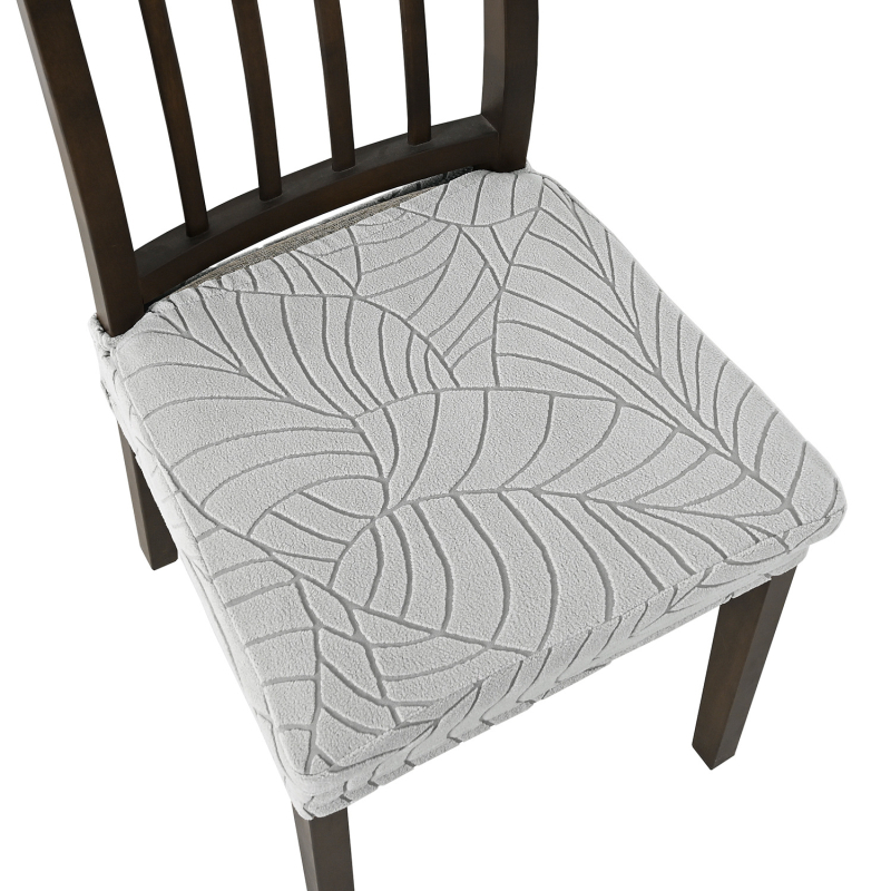 Ελαστικό κάλυμμα καρέκλας Jacquard για χρήση στο σπίτι, κάλυμμα μαξιλαριού καρέκλας, κάλυμμα μαξιλαριού καρέκλας Horn, χονδρική κάλυψη καρέκλας ειδικού σχήματος