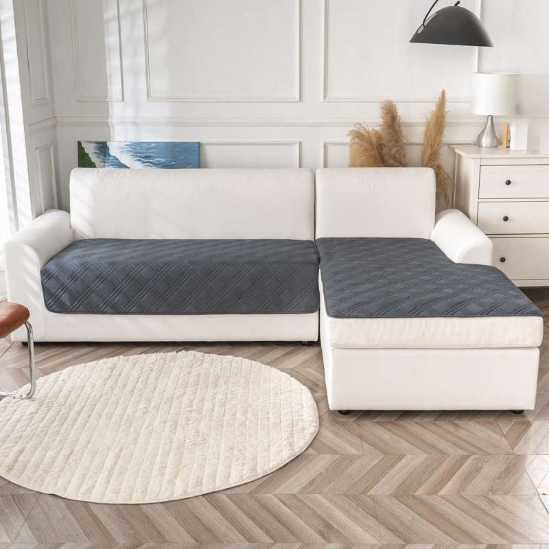 Pernă de canapea cu model transfrontalier, impermeabilă și antiderapantă, cu trei linii, anti-zgârieturi de pisici, husă universală pentru canapea, potrivită pentru patru sezoane, potrivită pentru animale de companie