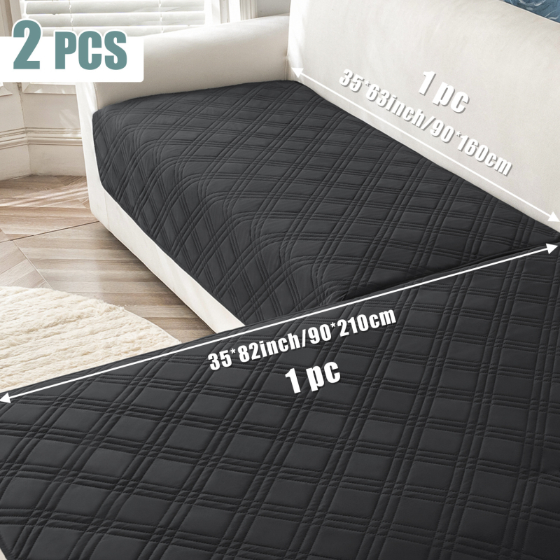 Pernă de canapea cu model transfrontalier, impermeabilă și antiderapantă, cu trei linii, anti-zgârieturi de pisici, husă universală pentru canapea, potrivită pentru patru sezoane, potrivită pentru animale de companie