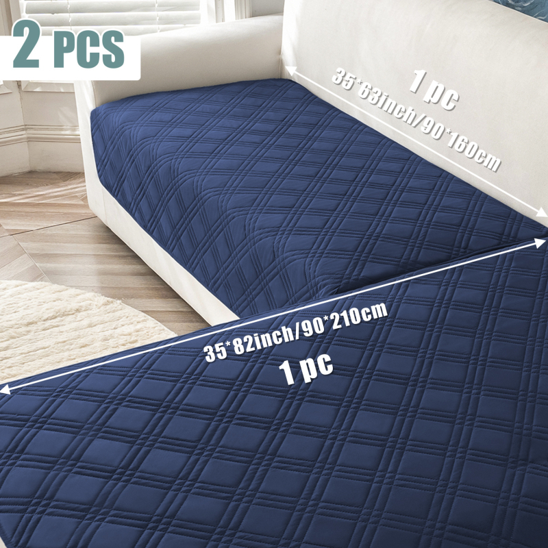 Pernă de canapea cu model transfrontalier, impermeabilă și antiderapantă, cu trei linii, anti-zgârieturi de pisici, husă universală pentru canapea, potrivită pentru patru sezoane, potrivită pentru animale de companie