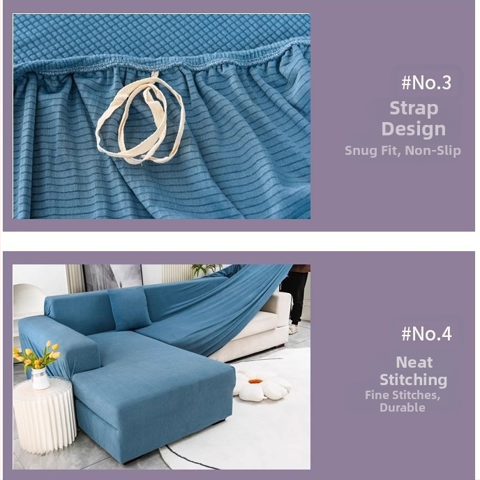 Универсален калъф за диван "Всичко в едно", еластичен, удебелен, калъф за шезлонг, противоплъзгащ, кожен, многофункционален, против надраскване от котка