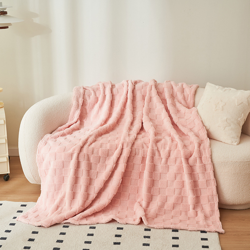 Sustorinta dvipusė vaflinė vilnos antklodė, sofa, biuro snaudulių antklodė, šilta taftos antklodė, bendrabučio skara, paklodės