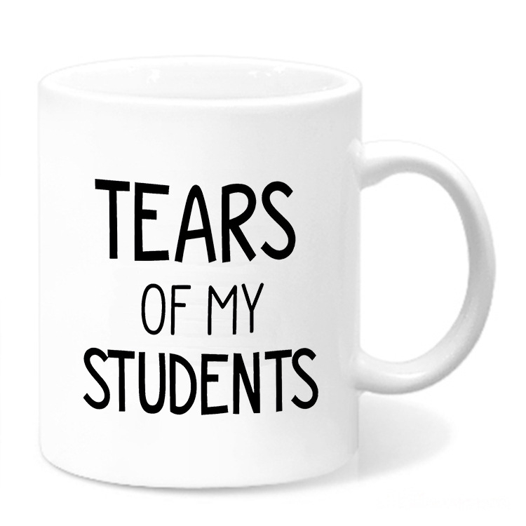 Sprogimų puodelis Mokytojo diena Kalėdos Tėvo diena Gimtadienio dovana Sublimacijos spausdinimo logotipas Dovanų festivalis Universal