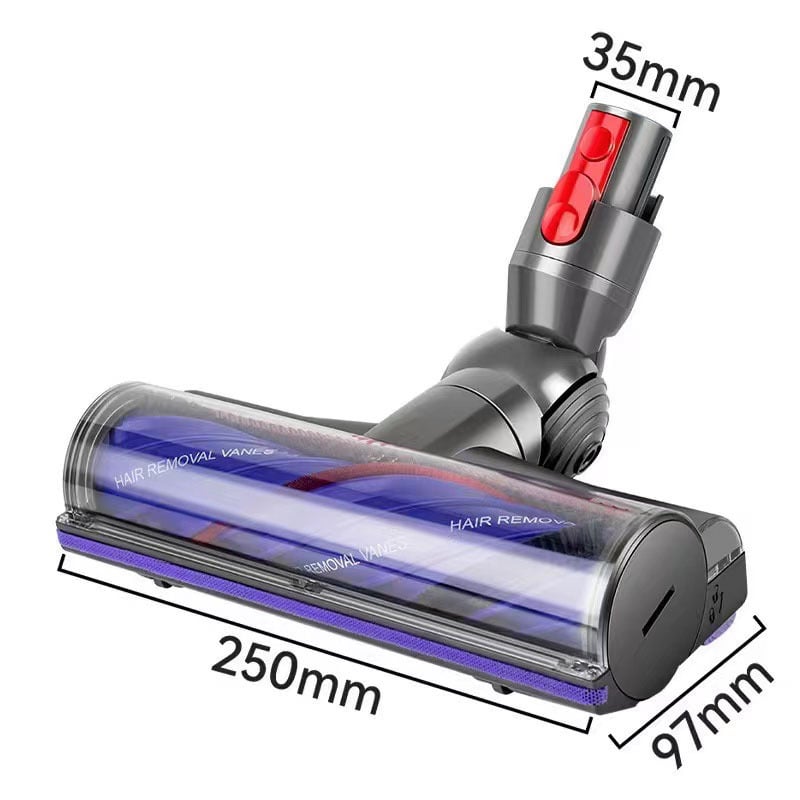 Potrivit pentru aspiratorul Dyson Dyson, perie cu acționare directă V7V8V10V11V15, cap de aspirare anti-înfășurare, accesorii pentru perie de covor