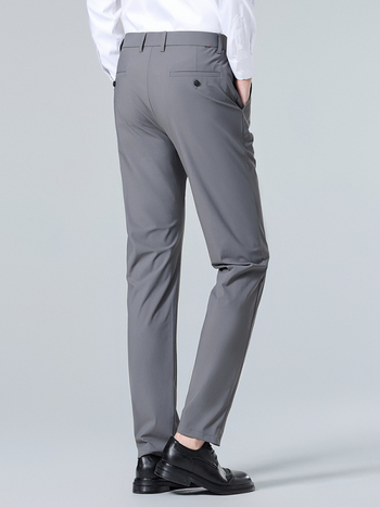 Υψηλής ελαστικότητας παντελόνι από μετάξι Ice DP χωρίς σιδέρωμα, ανδρικό κάθετο αντιρυτιδικό παντελόνι, επαγγελματικό, casual, ελαστικό παντελόνι, επαγγελματικό φόρεμα