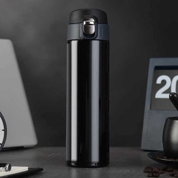 ✅ Termoskruus Bounce Home Lihtne kaasaskantav auto 304 roostevabast terasest kahekihiline vaakumvaba kohandatav graveeritud vesi