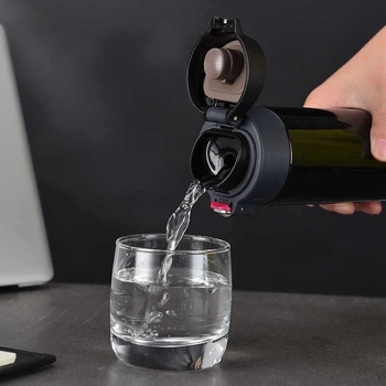 ✅ Termoskruus Bounce Home Lihtne kaasaskantav auto 304 roostevabast terasest kahekihiline vaakumvaba kohandatav graveeritud vesi