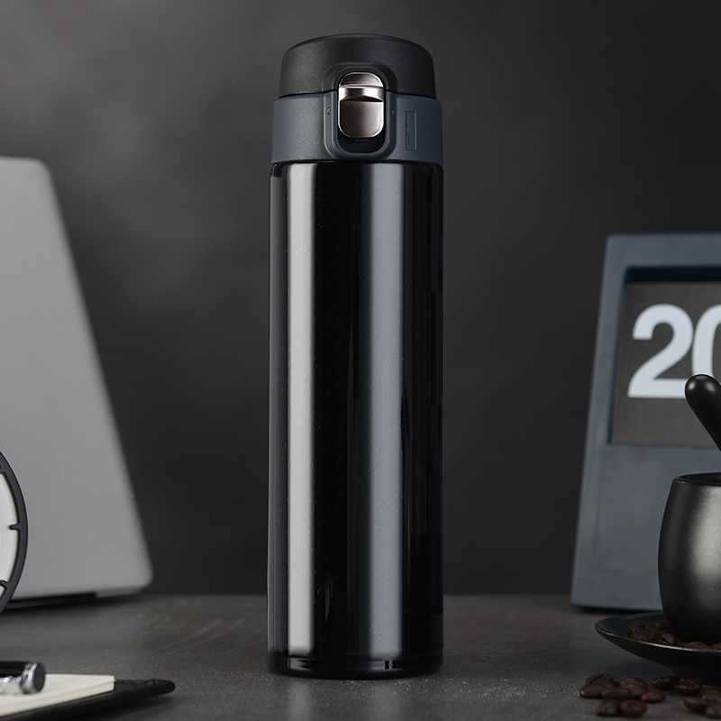 ✅ Termoskruus Bounce Home Lihtne kaasaskantav auto 304 roostevabast terasest kahekihiline vaakumvaba kohandatav graveeritud vesi