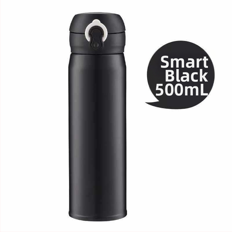 ✅ Termoskruus Bounce Home Lihtne kaasaskantav auto 304 roostevabast terasest kahekihiline vaakumvaba kohandatav graveeritud vesi