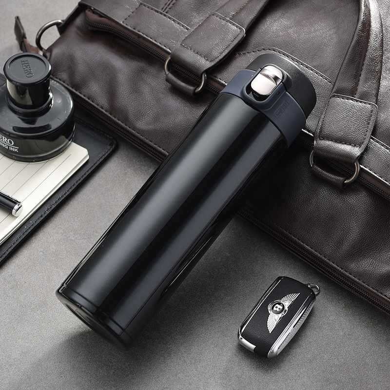 ✅ Termoskruus Bounce Home Lihtne kaasaskantav auto 304 roostevabast terasest kahekihiline vaakumvaba kohandatav graveeritud vesi