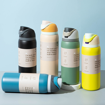 Uus piiriülene Amazoni kuum roostevabast terasest termoskruus suure mahutavusega kaasaskantav kaasaskantav spordiveekruus hulgimüügis laos