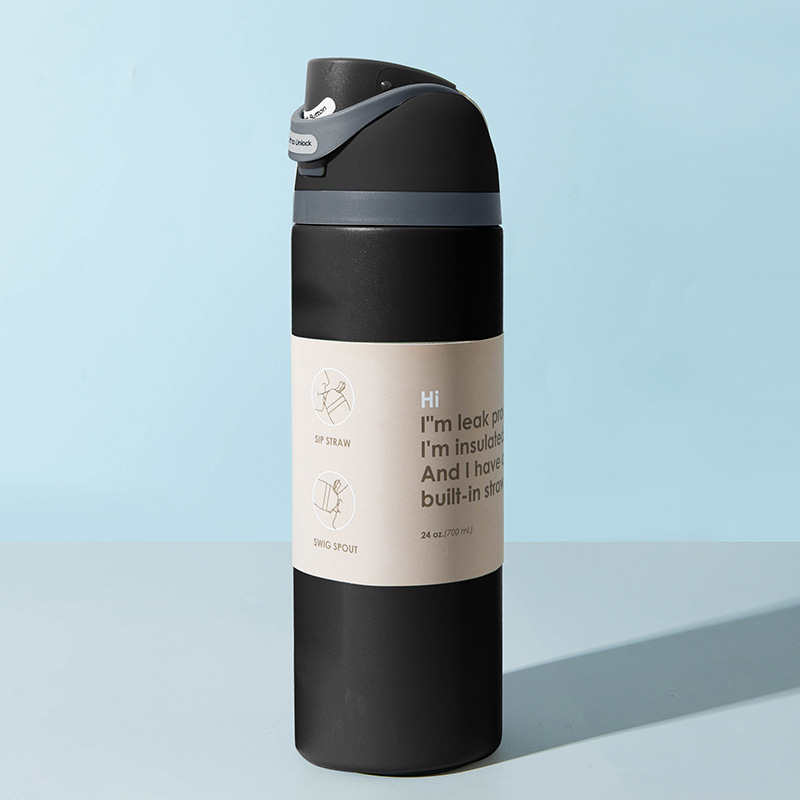 Uus piiriülene Amazoni kuum roostevabast terasest termoskruus suure mahutavusega kaasaskantav kaasaskantav spordiveekruus hulgimüügis laos