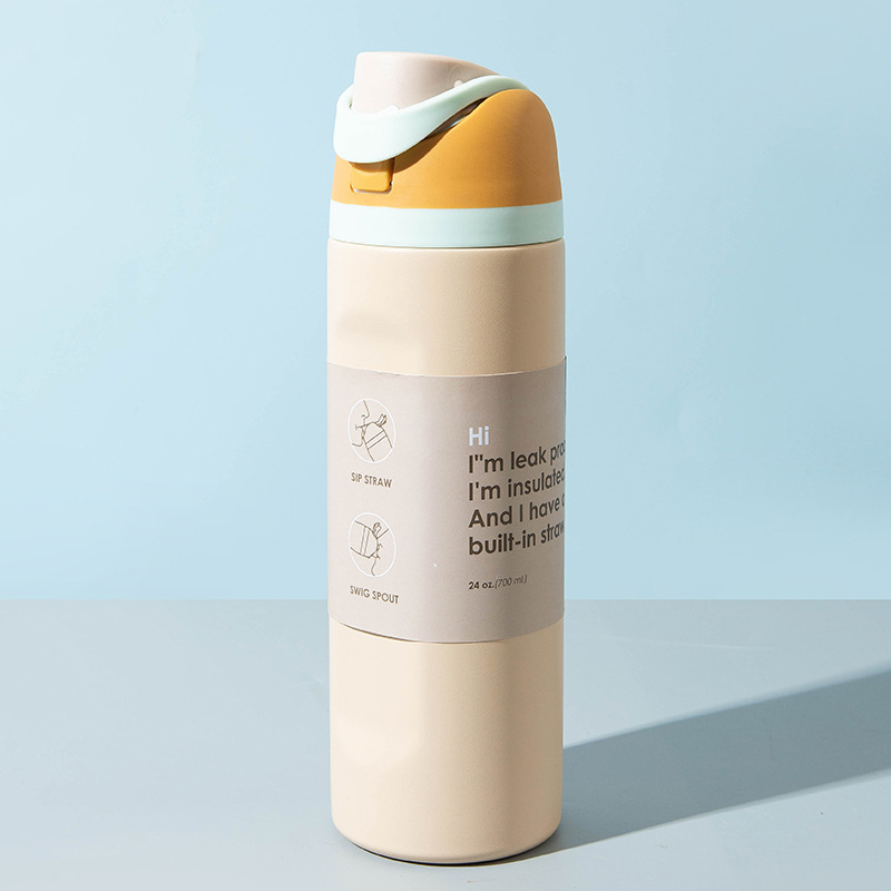 Uus piiriülene Amazoni kuum roostevabast terasest termoskruus suure mahutavusega kaasaskantav kaasaskantav spordiveekruus hulgimüügis laos